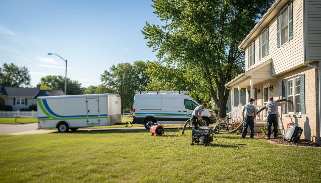 Flooded Basement Restoration And Cleanup With Repair in Lytton, IA near me